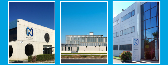 Las 3 sedes del centro tecnológico NAITEC