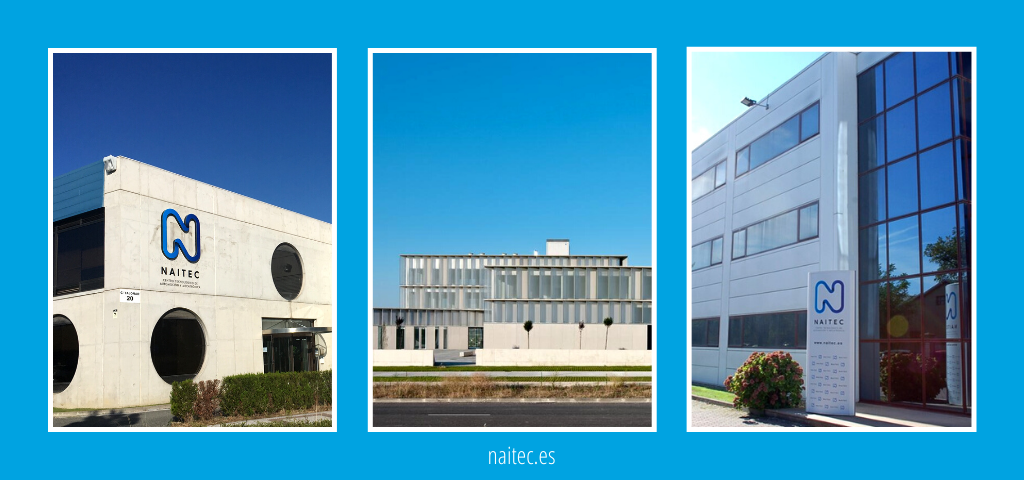 Las 3 sedes del centro tecnológico NAITEC